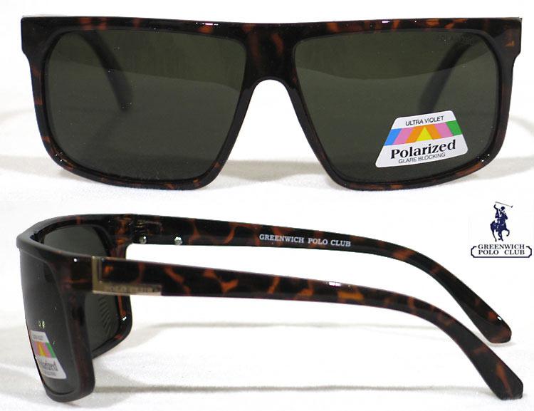 occhiali da sole Wayfarer tartaruga polarizzata