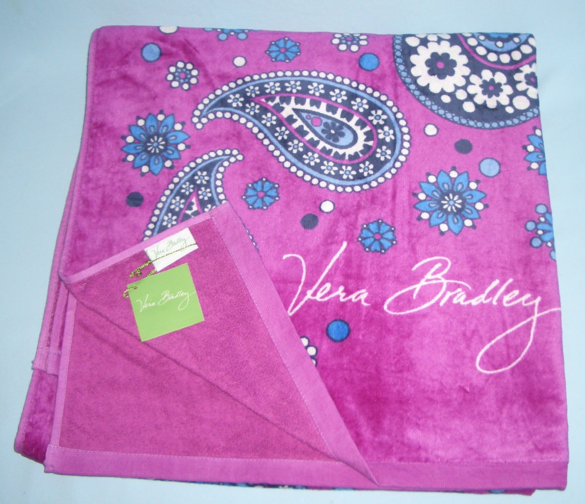 vera bradley bath towels