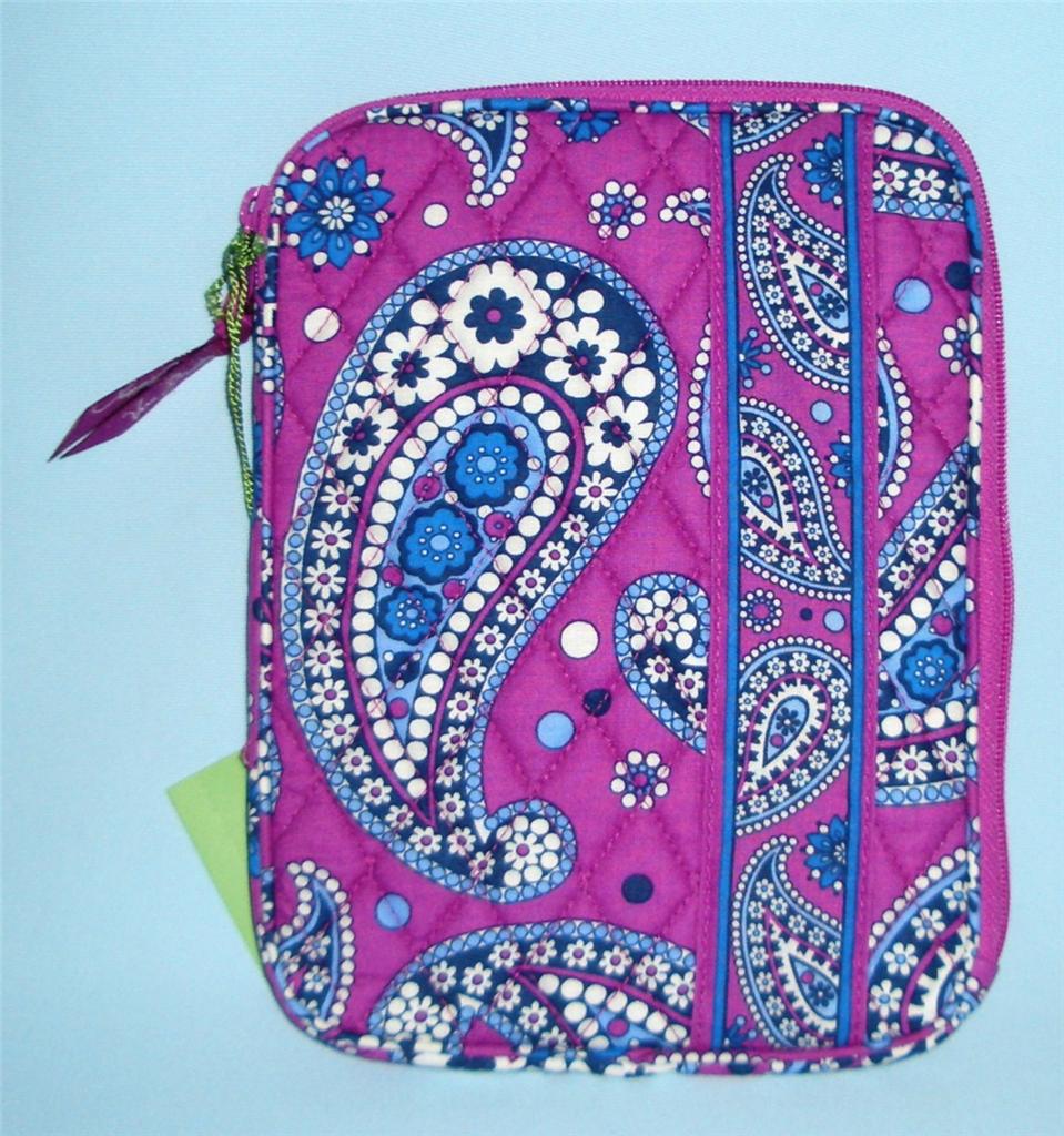 Vera Bradley Choice EReader Tablet Sleeve Case Holder 6.25"x 8.5"x 0.