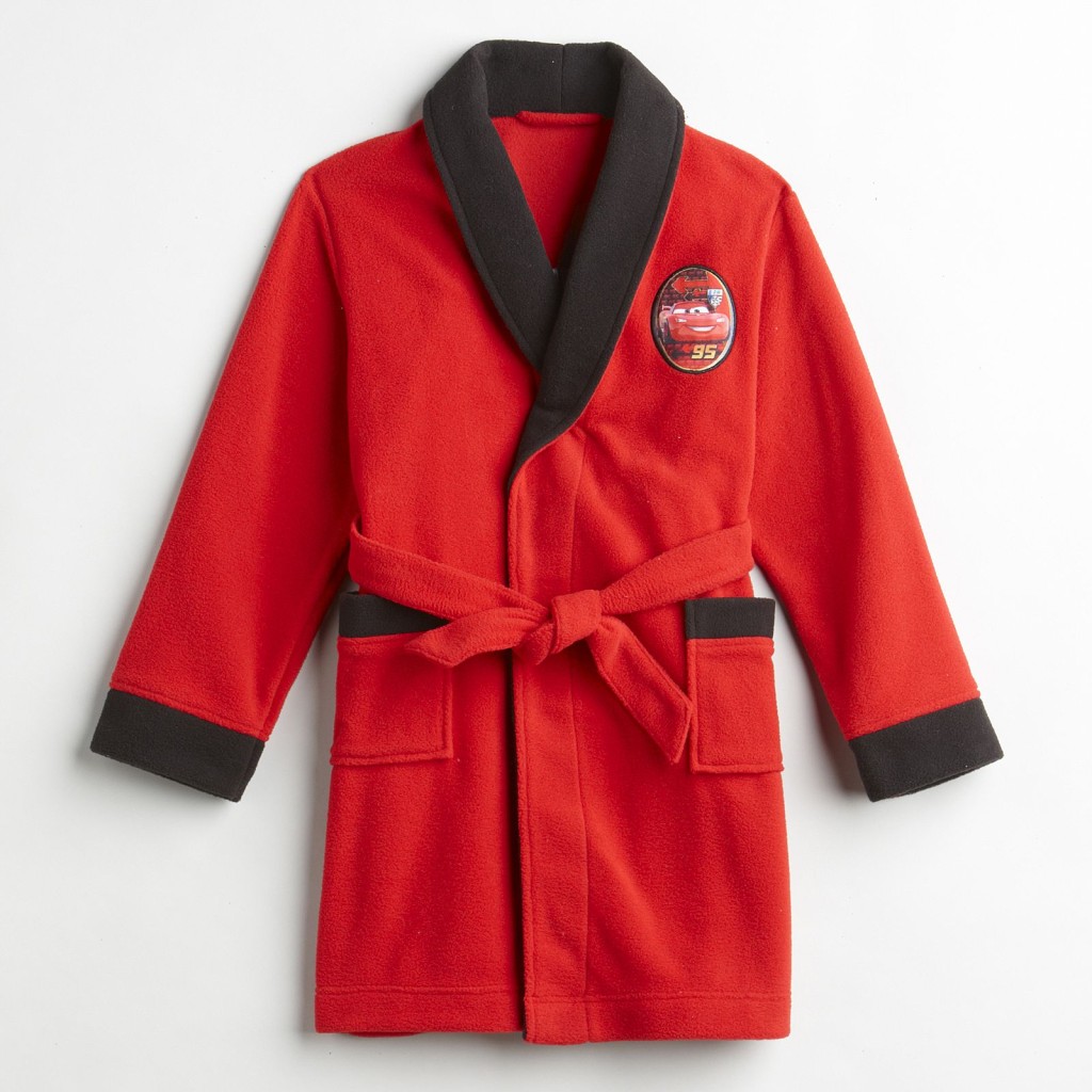 lightning mcqueen bathrobe