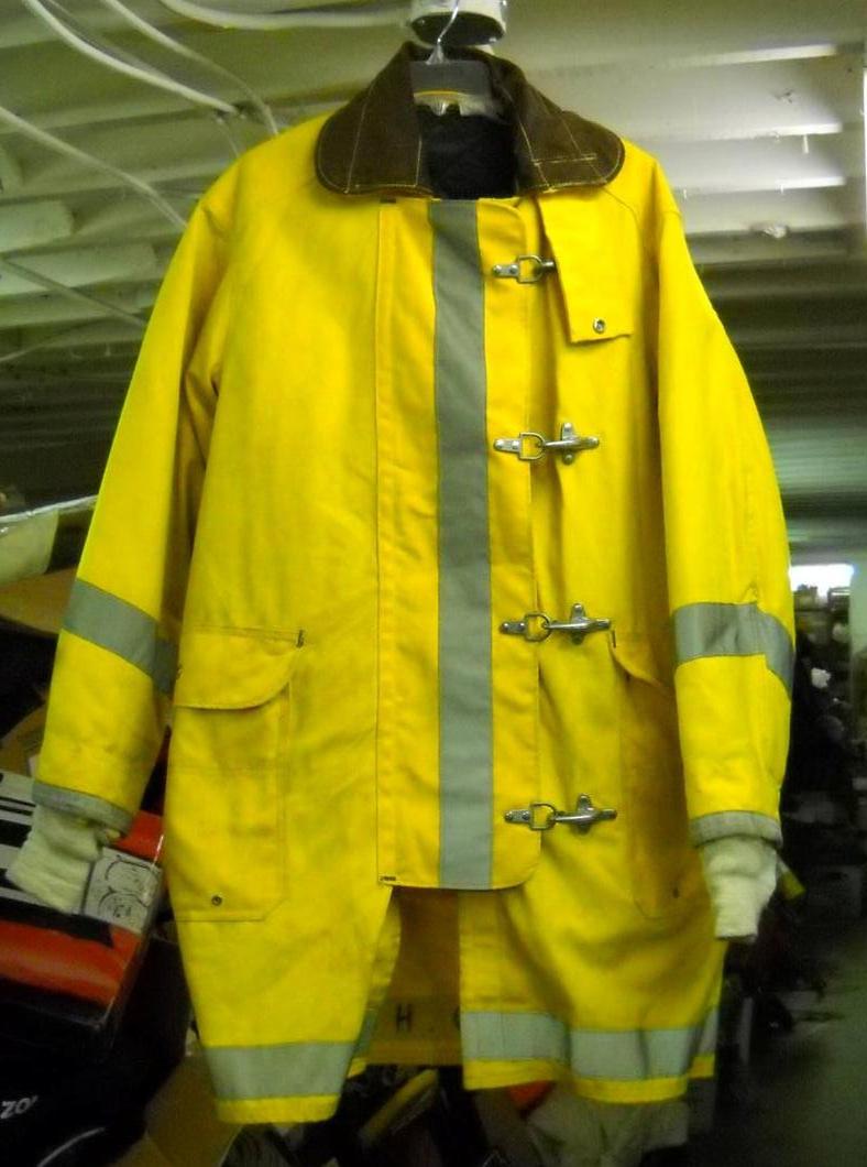 Janesville Bodyguard Lion Turnout Bunker Coat 42/30/34 eBay