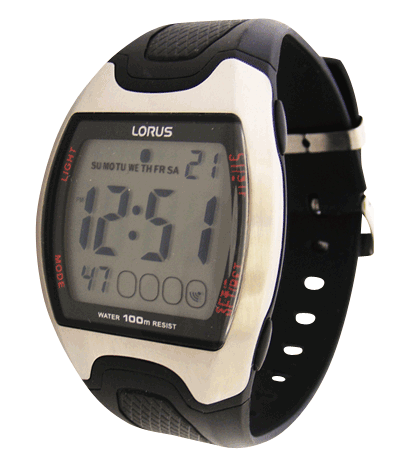 lorus mens digital watches