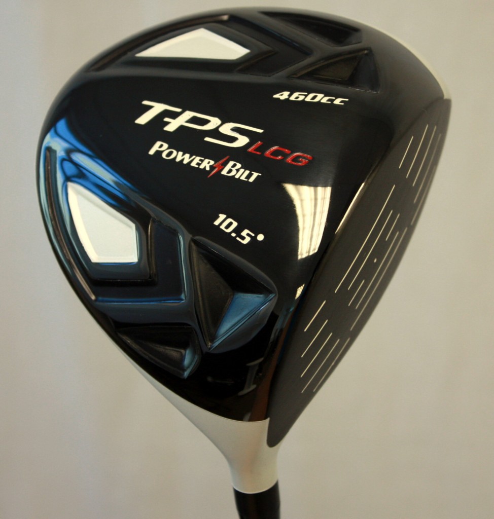 NEW PVD 460CC WHITE POWERBILT TPS DRIVER POWER BILT 1 WOOD BUILT GOLF