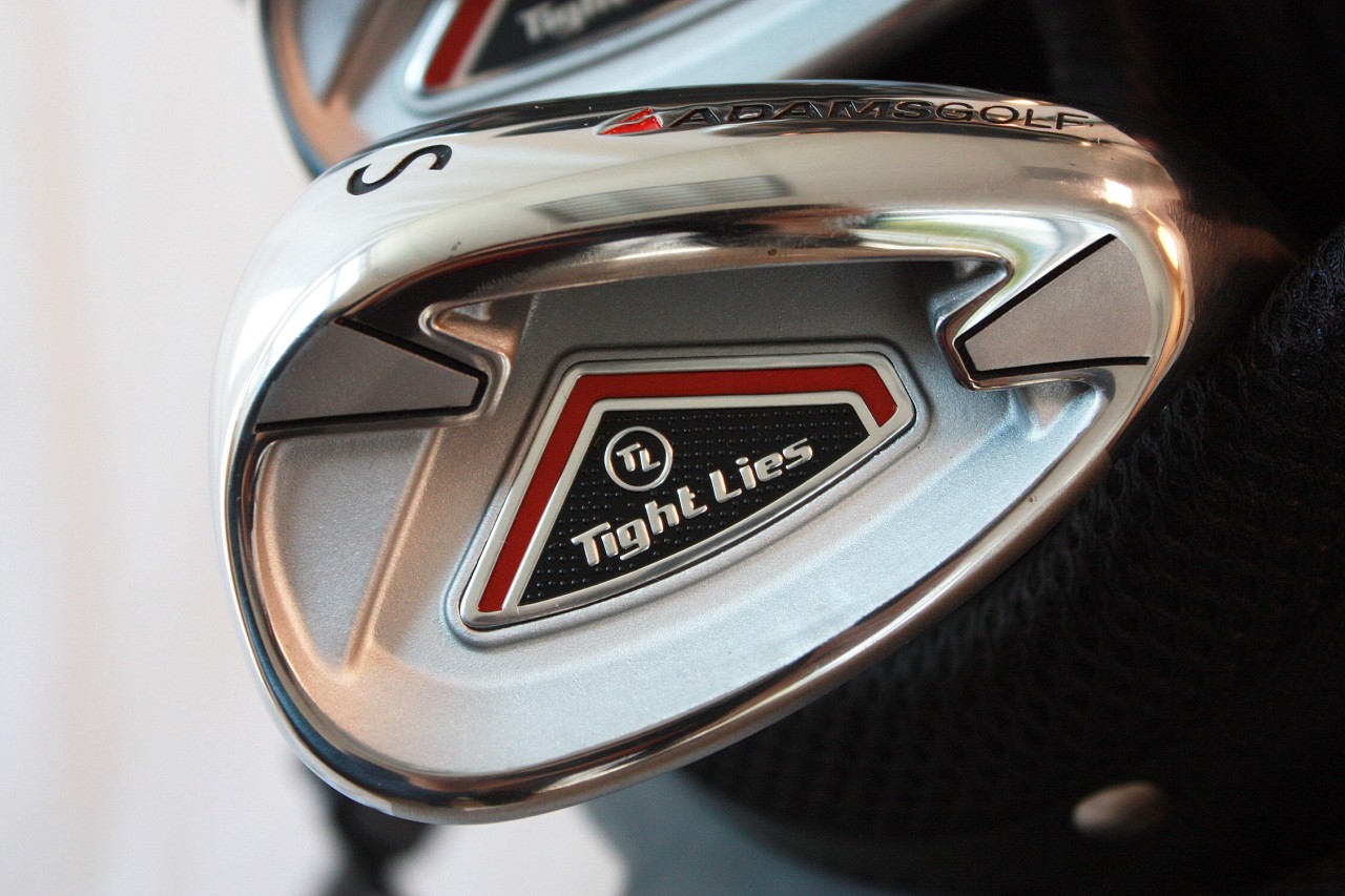 NEW ADAMS TIGHT LIES MENS GOLF CLUB IRON SET HYBRID 5 + 6PW+SW IRONS