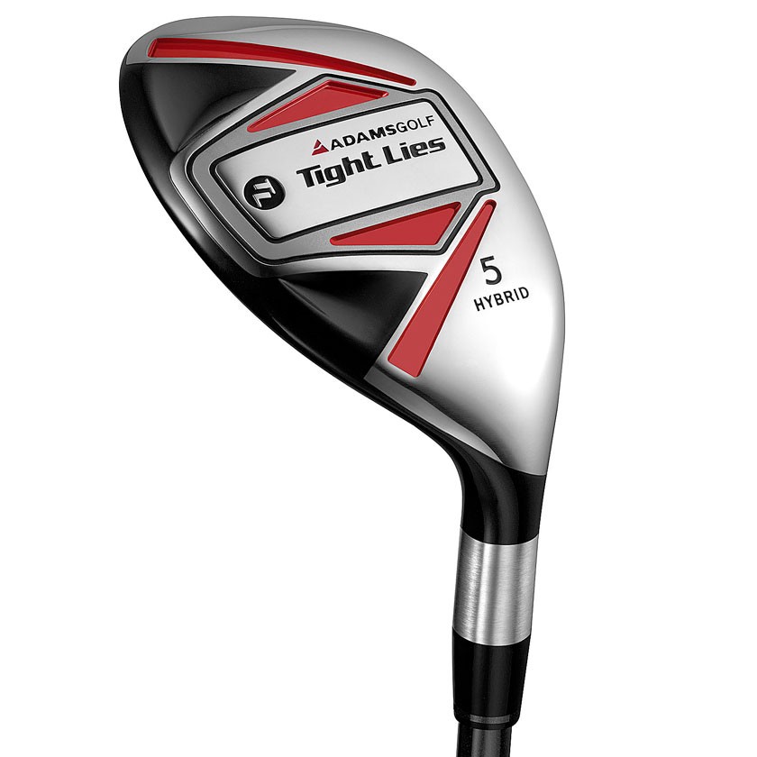 NEW ADAMS TIGHT LIES MENS GOLF CLUB IRON SET HYBRID 5 + 6PW+SW IRONS
