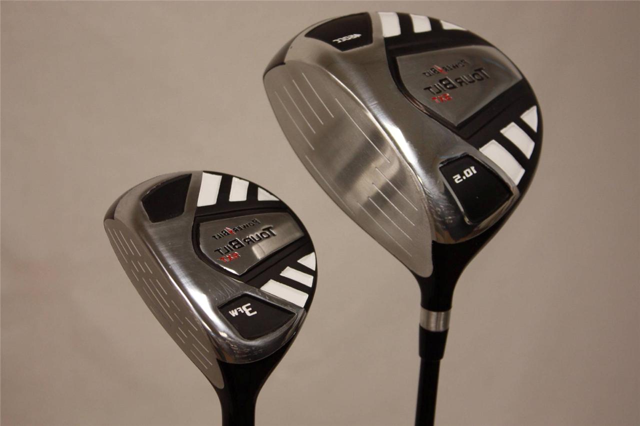 LEFT HANDED SXT DRIVER 3 FAIRWAY WOOD GOLF CLUBS MENS REGULAR GRAPHITE