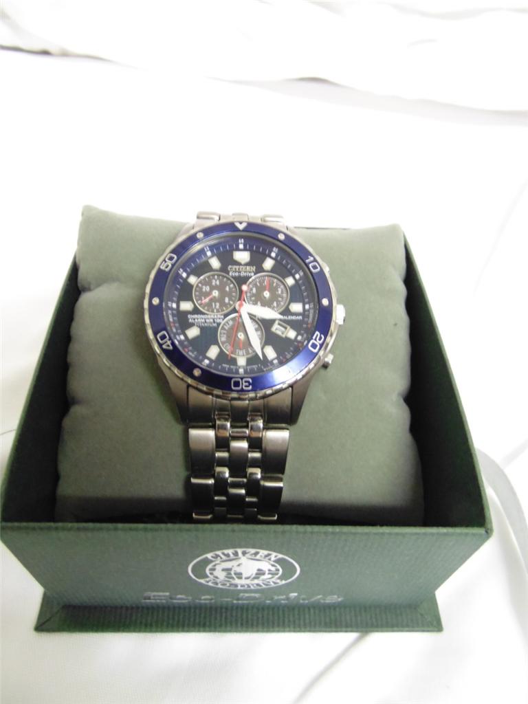 citizen eco drive titanium sapphire wr 10 bar