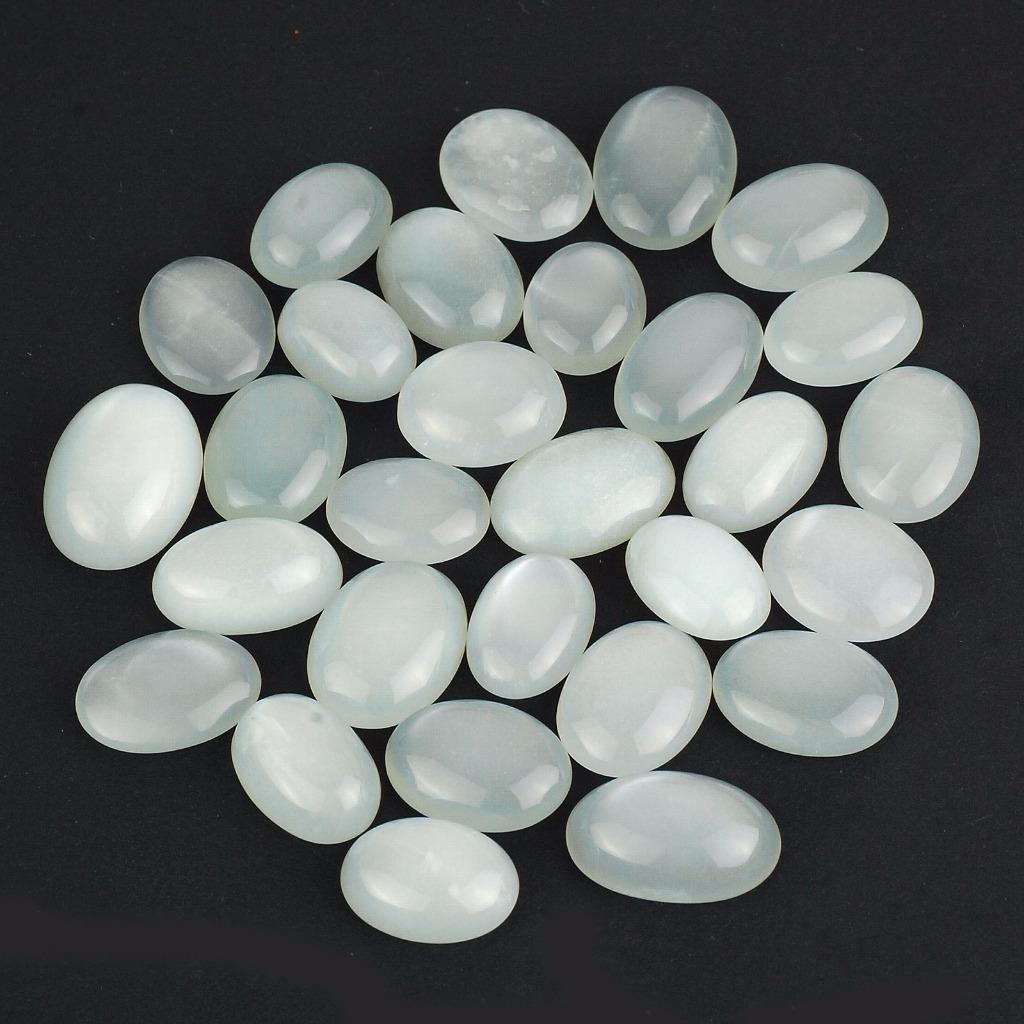 407 Cts/29 Pcs Rare Top Quality Natural Sri Lankan Moonstone Untreated