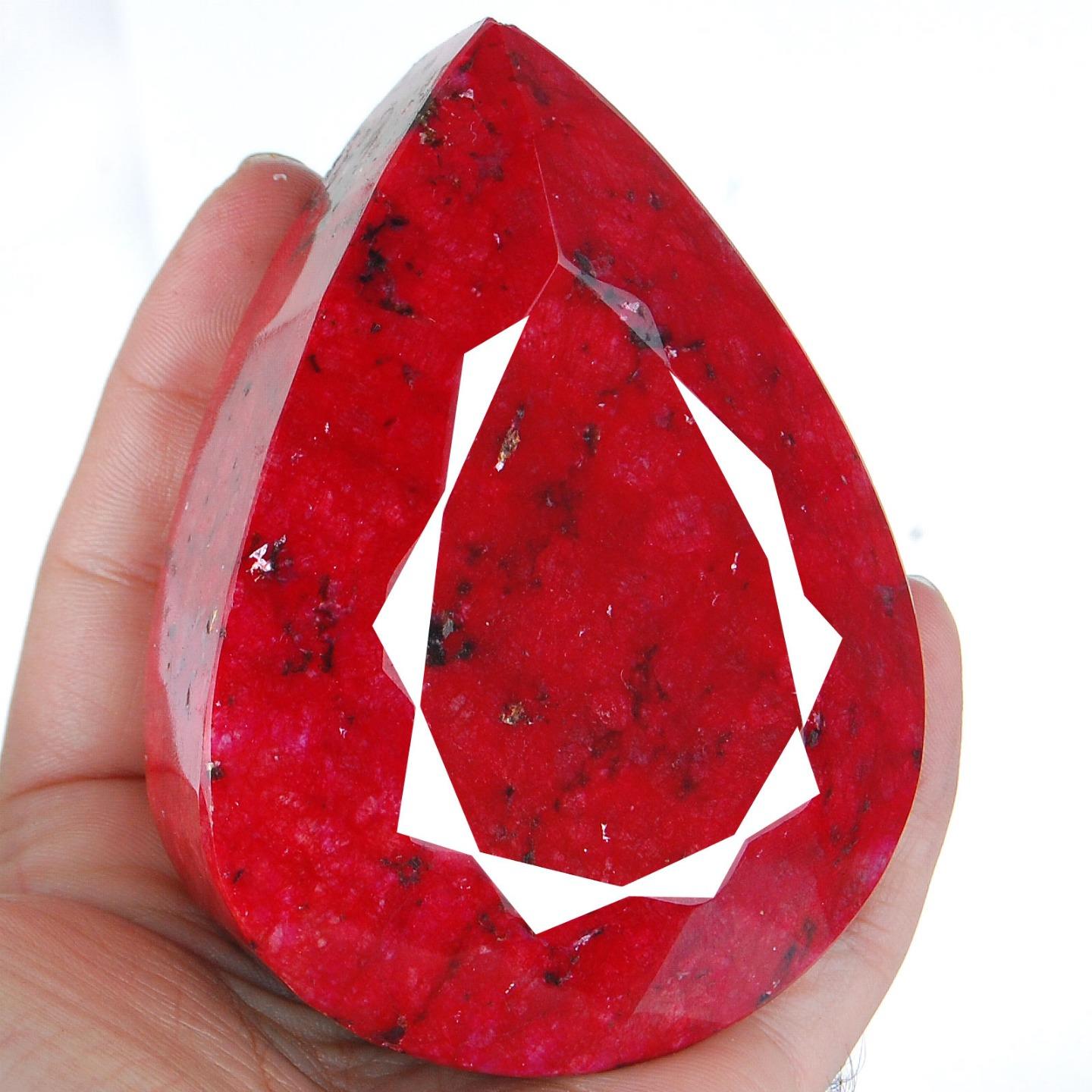 3383 Cts Certified Huge Museum Grade Natural African Ruby Authentic