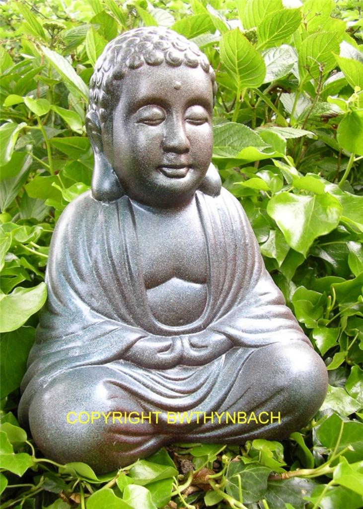 NEW RUBBER LATEX MOULD MOULDS MOLD LARGE BUDDHA MEDITATING TO MAKE