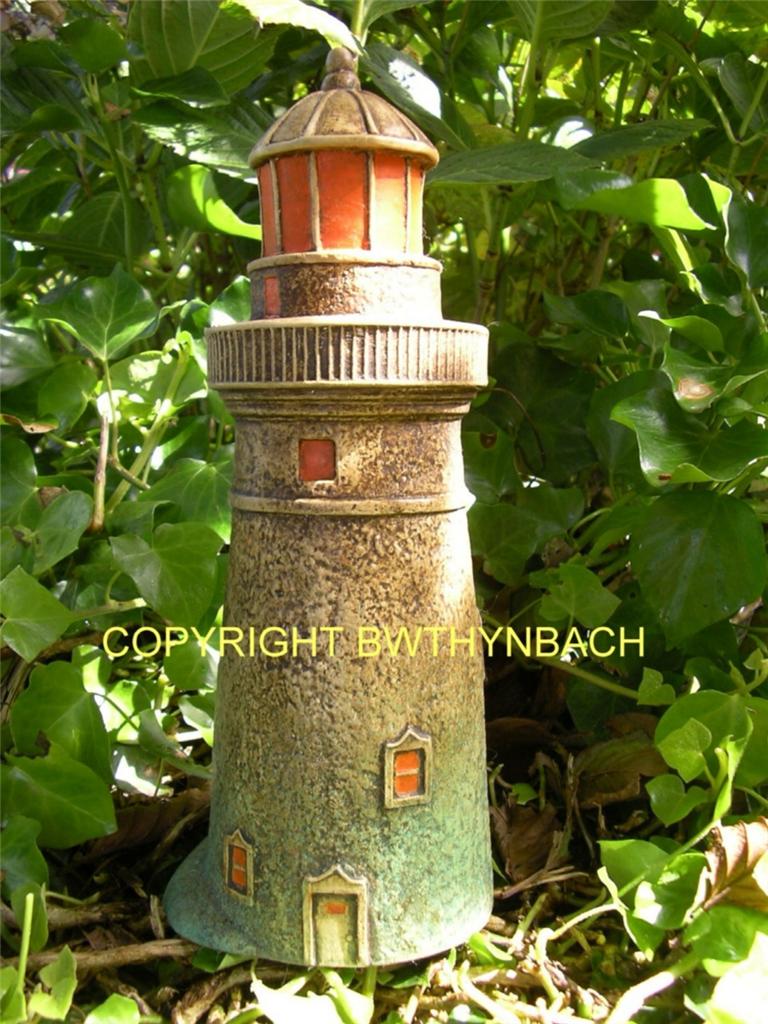 NEW RUBBER LATEX MOULD MOULDS MOLD LIGHT HOUSE LIGHTHOUSE GARDEN ORNAMENT B