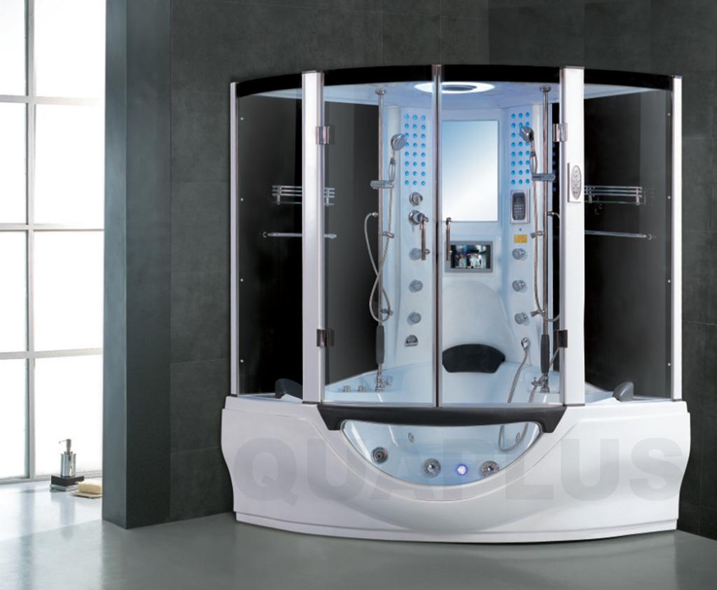 steam cabin jacuzzi whirlpool spa corner bath shower tv steam cabin jacuzzi whirlpool spa corner bath shower tv