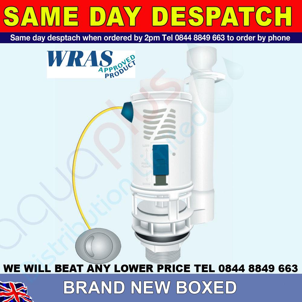 Top dual flush valve push button WC Tank toilet cistern flushing syphon