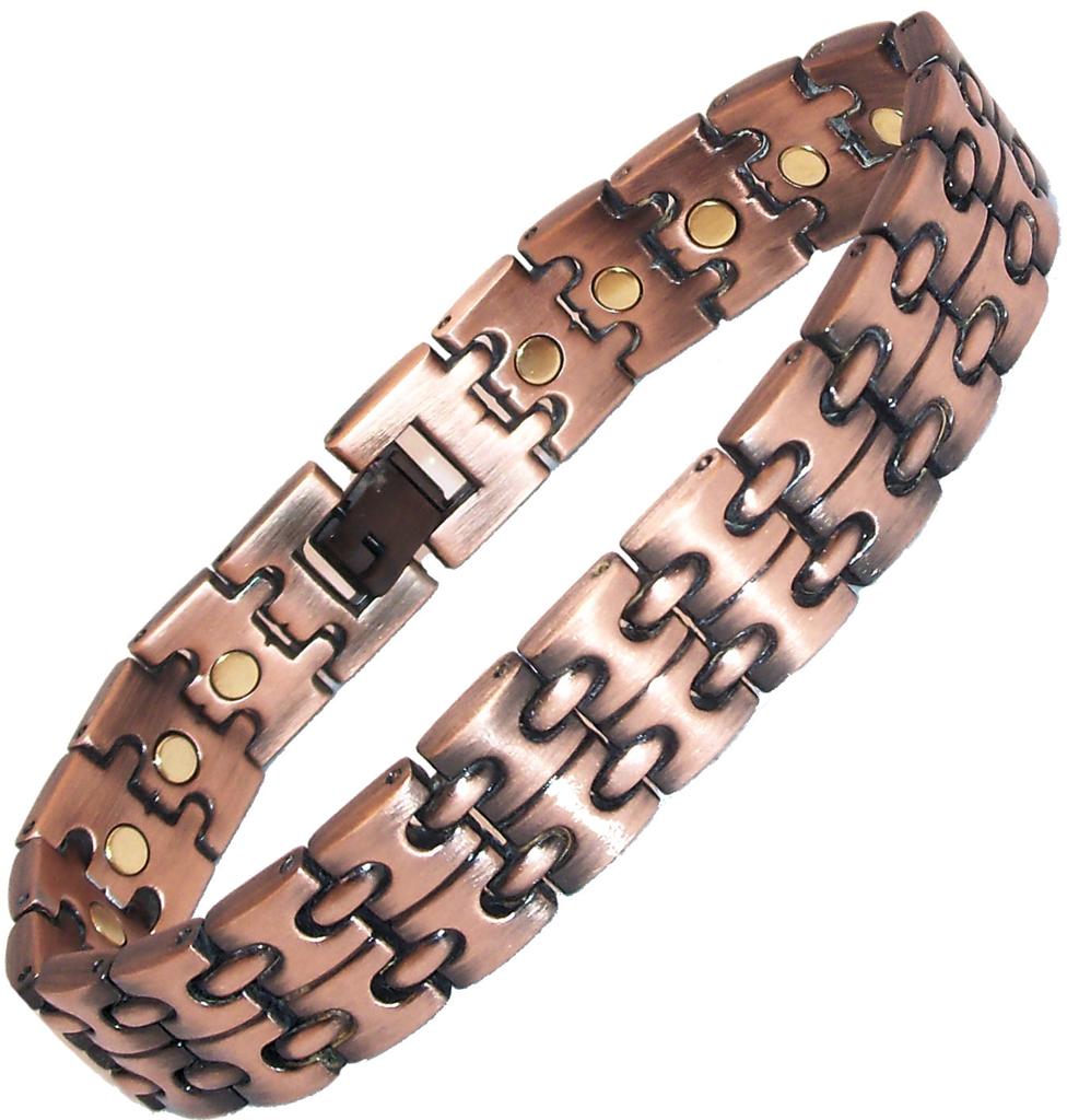 NEW MENS COPPER HIGH POWER GOLF THERAPY PAIN BRACELET eBay