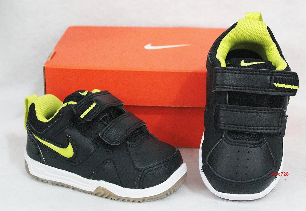 Details about GENUINE NIKE LYKIN BABY BOYS SHOES TRAINERS BLACK YELLOW ...