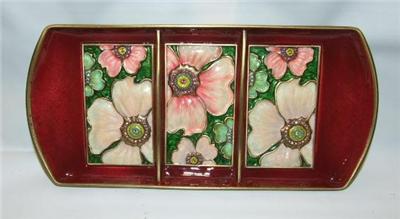JAY STRONGWATER JEWELED & ENAMELED MAGNOLIA TRAY NIB