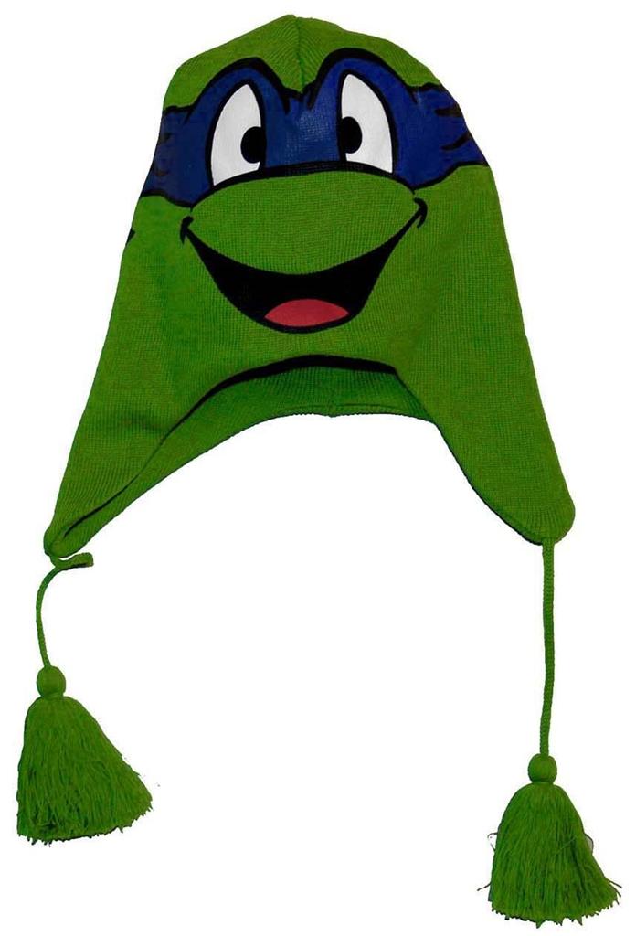 Teenage Mutant Ninja Turtle TMNT Winter Beanie Skull Laplander Knit Hat ...