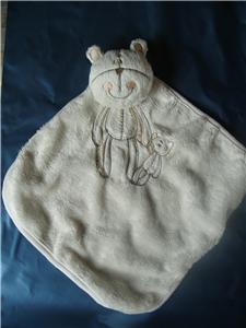 Tesco Cherokee BEAR Cream Comforter/Blankie Unisex