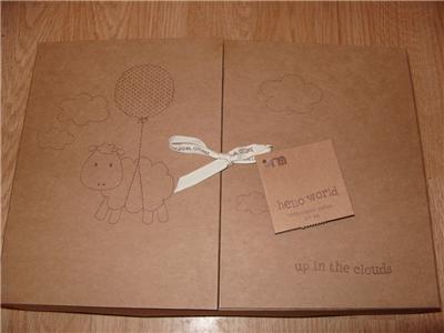 Mothercare HELLO WORLD 100% Organic Baby Gift Set Large