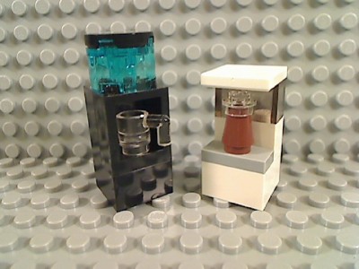 dispenser Building COFFEE  White  & MAKER LEGO WATER maker Cup Office DISPENSER coffee Black