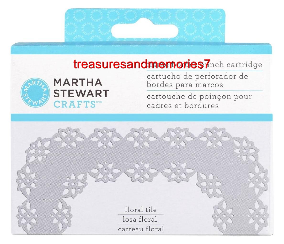 Martha Stewart Crafts FRAME BORDER PUNCH CARTRIDGE You Choose Your Design! New!-image