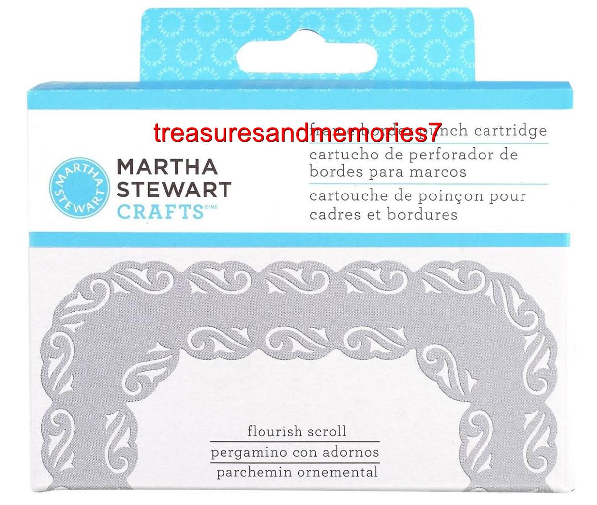 Martha Stewart Crafts FRAME BORDER PUNCH CARTRIDGE You Choose Your Design! New!-image