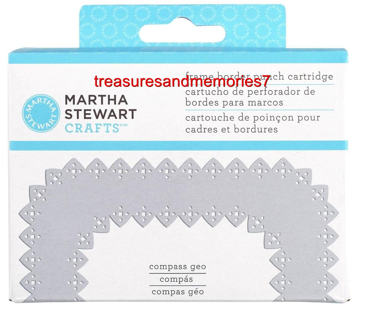 Martha Stewart Crafts FRAME BORDER PUNCH CARTRIDGE You Choose Your Design! New!-image