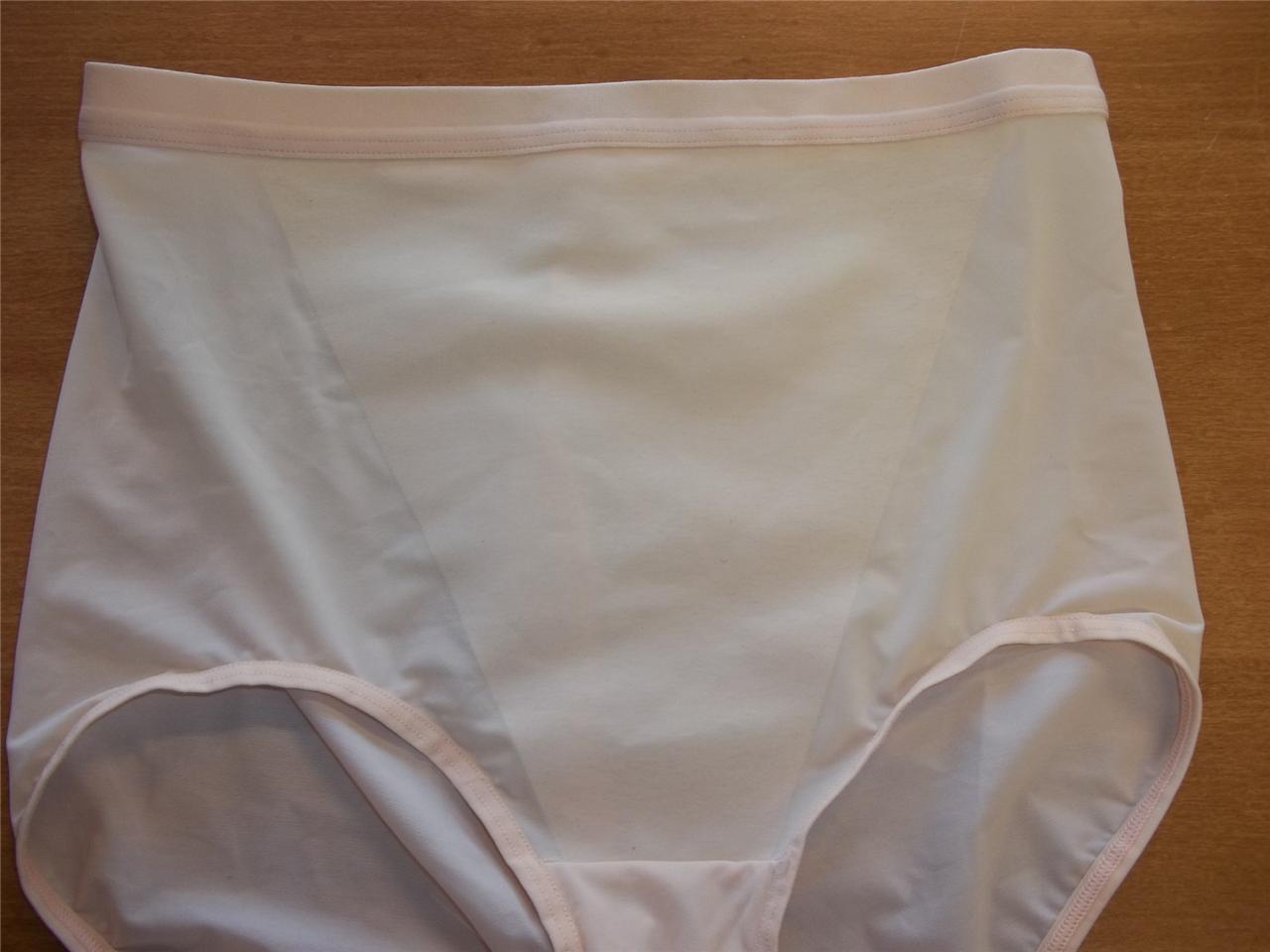 BALI LIGHT CONTROL BRIEFS SHAPER PANEL 8045 MED WHITE, BEIGE PANTIES NEW eBay