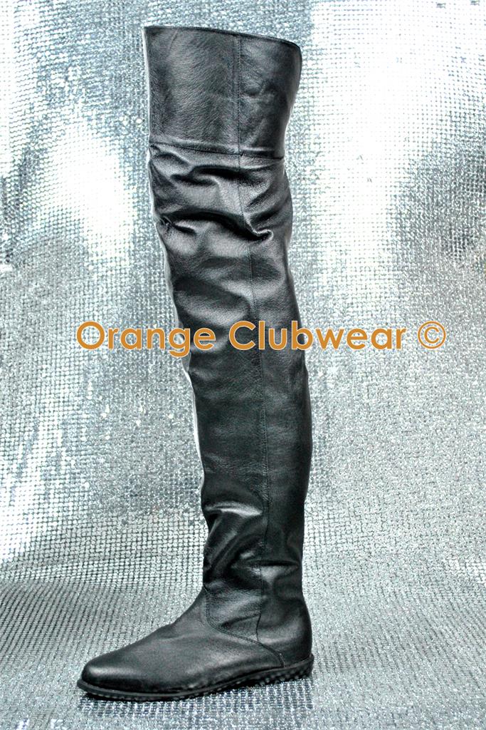 Women's Medieval Renaissance Pirate Leather Thigh Boots eBay