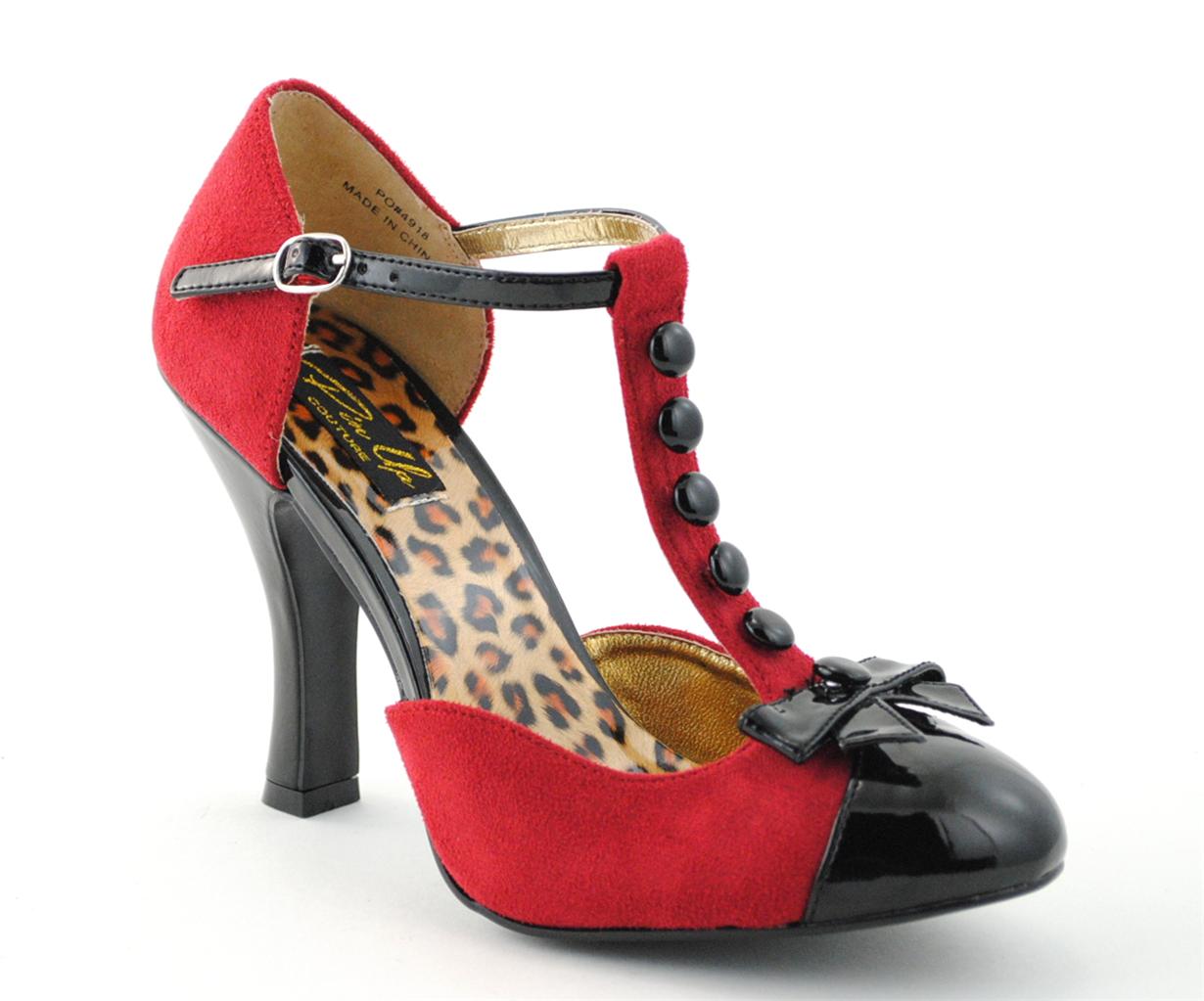 tuxedo high heels