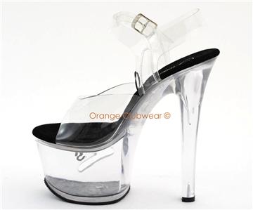 PLEASER Sexy Stripper High Heel Tip Jar Platform Shoes | eBay