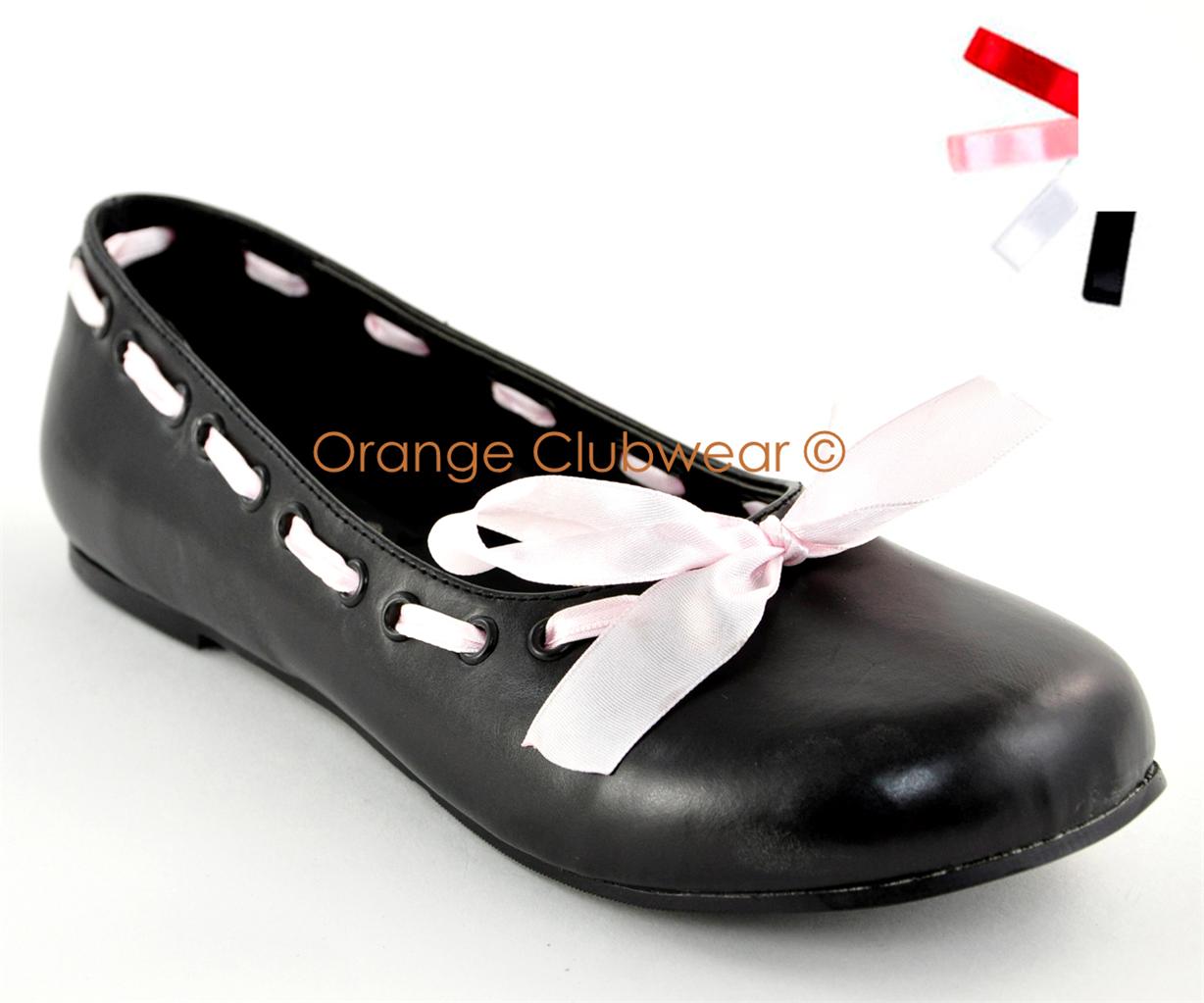 flat lolita shoes