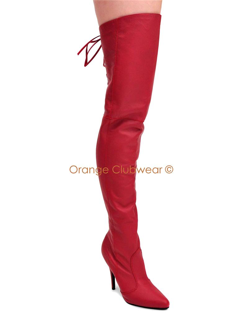leather stripper shoes