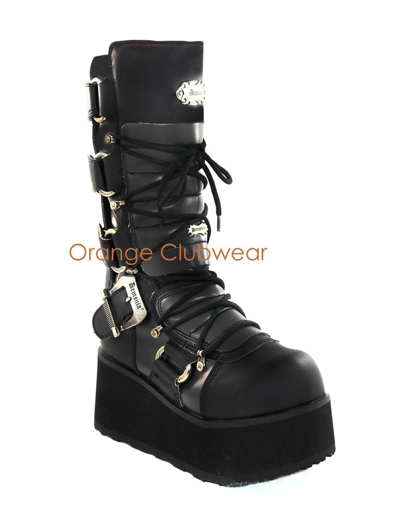 mens platform boots goth