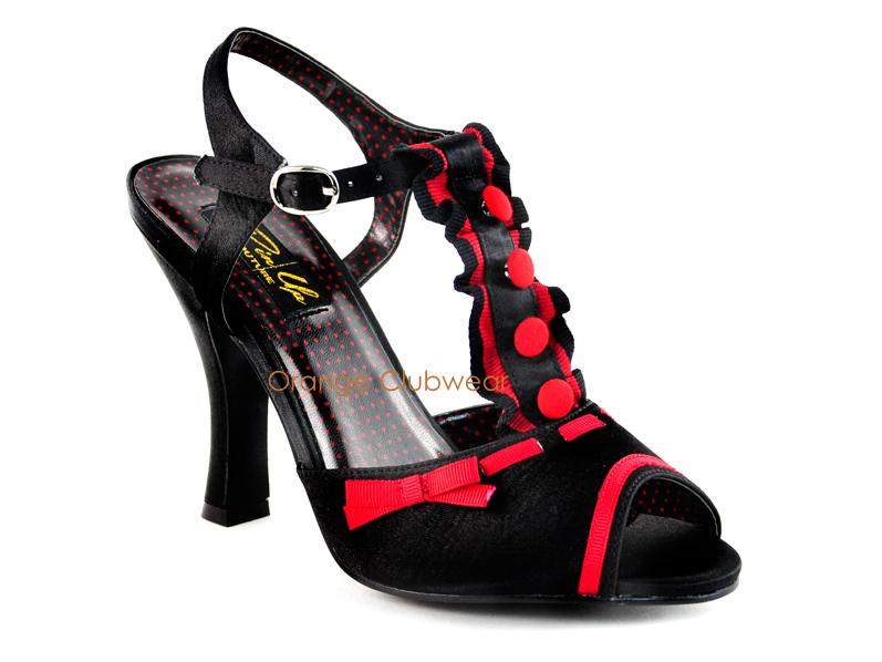 tuxedo high heels