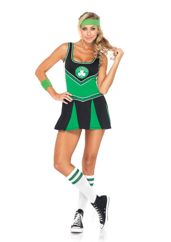 Sexy Licensed NBA Boston Celtics Basketball Cheerleader ...