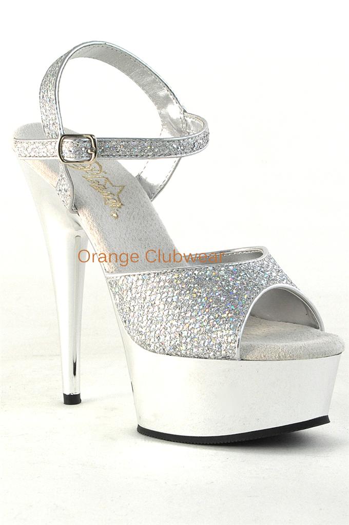 glitter stripper heels