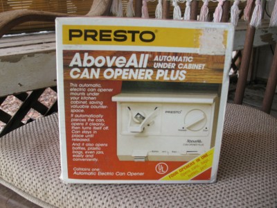 presto under cabinet electric can opener presto aboveall 4 1 automatic can opener plus 05600 under presto under cabinet electric can opener presto aboveall 4 1 automatic can opener plus 05600 under