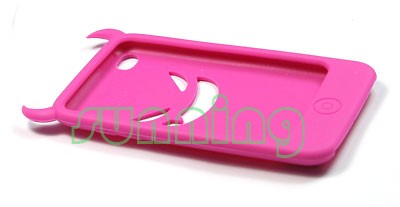 Ipod Touch Silicone Skin on Rose Devil Silicone Skin Cover Case For Apple Ipod Touch 4g