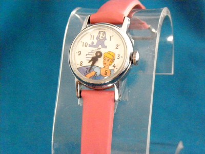 timex cinderella watch and figurine