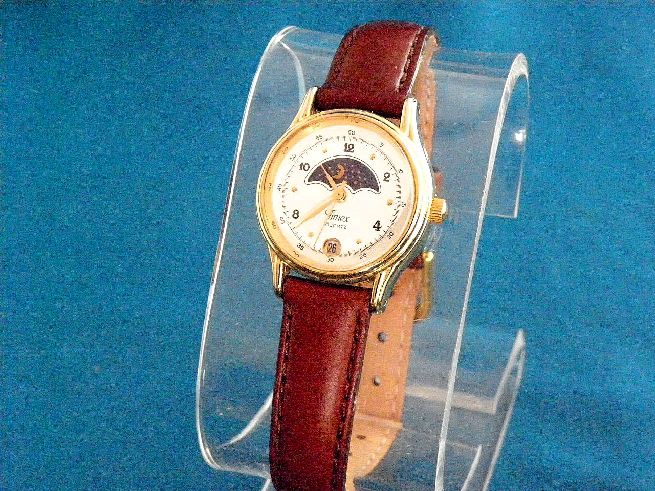 timex women's moonphase watch