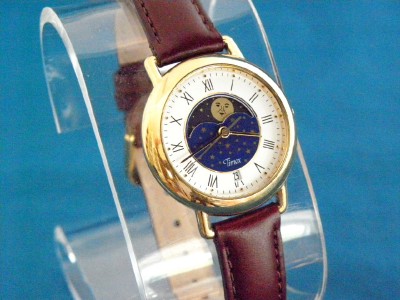 timex women's moonphase watch