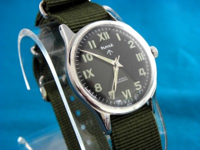 22mm red leather watch strap