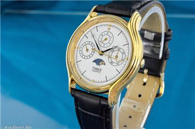 timex women's moonphase watch