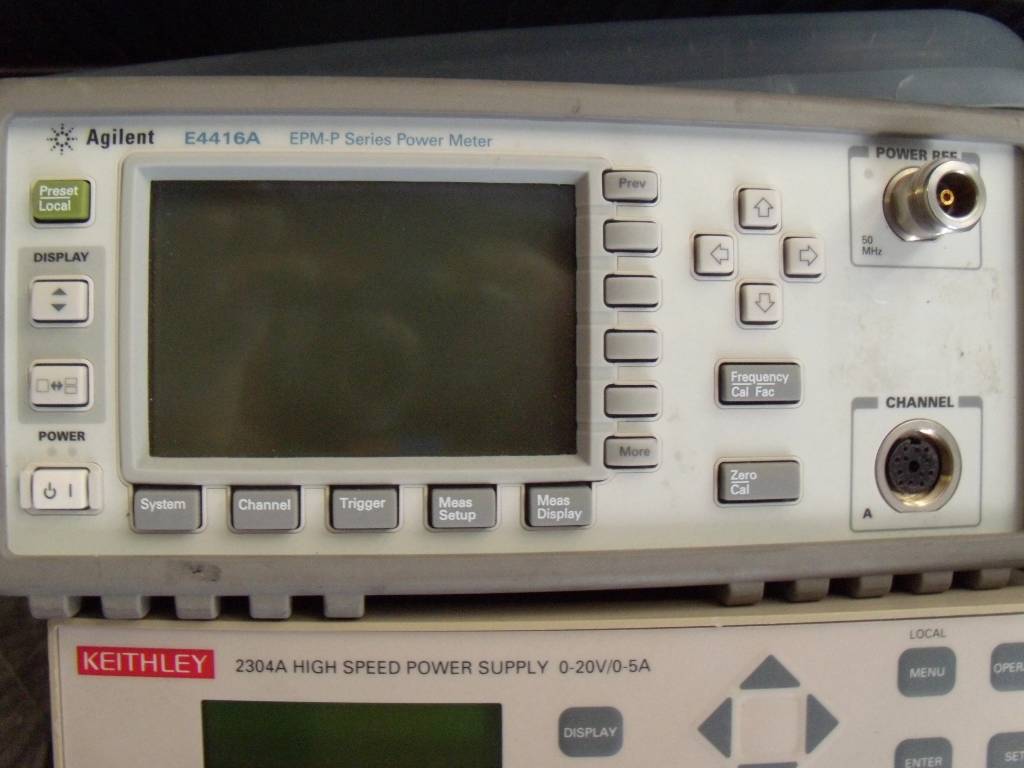 Agilent E4416A Power Meter 9 kHz 110 GHz (EPMP) *GOOD WORKING