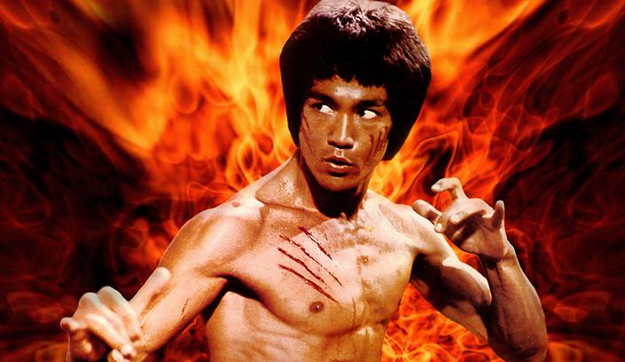 bruce lee enter the dragon t shirts