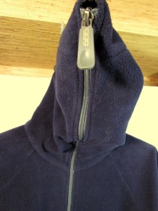 full zip hoodie over face