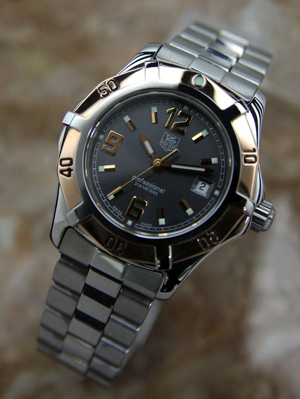 authentic tag heuer 2000 exclusive solid 18k gold bezel immaculate ebay authentic tag heuer 2000 exclusive solid 18k gold bezel immaculate ebay
