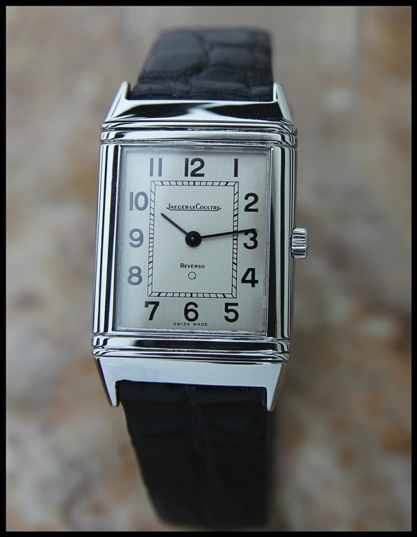 AUTHENTIC SWISS JAEGER LECOULTRE REVERSO QUARTZ MENS OR UNISEX DRESS