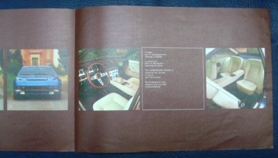 Lamborghini Jarama s 400 GT Sales Brochure 1974 | eBay